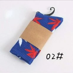 Kinky Cloth Stoner Marijuana Leaf Ankle Socks