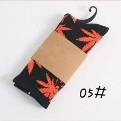 Kinky Cloth Stoner Marijuana Leaf Ankle Socks