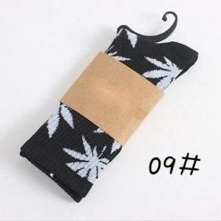 Kinky Cloth Stoner Marijuana Leaf Ankle Socks
