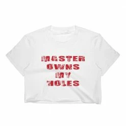Kinky Cloth Master Owns My Holes Top BDSM