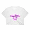 Kinky Cloth Top & Tees Master's Slut Crop Top