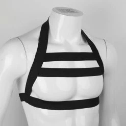 Kinky Cloth Men's Chest Harness Elastic Straps