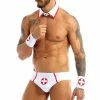 Kinky Cloth Men's Doctor Nurse Lingerie Outfit Set