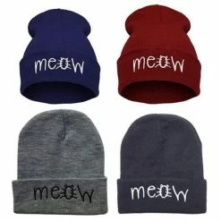 Kinky Cloth Kittens Meow Beanie