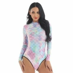 Kinky Cloth Cosplay Mermaid Scale Bodysuit