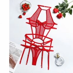 Kinky Cloth Goth Mesh Bandage Lingerie