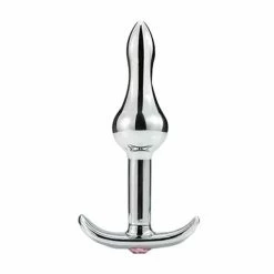 Kinky Cloth Metal Eggplant Plug