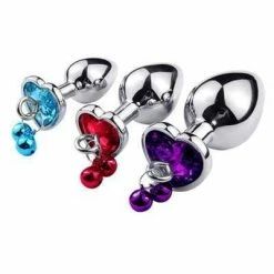 Kinky Cloth Metal Plug With Leash