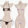 Kinky Cloth Micro Heart Lingerie Set