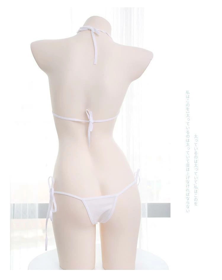 Kinky Cloth Micro Heart Lingerie Set 6 Kinky Cloth Micro Heart Lingerie Set