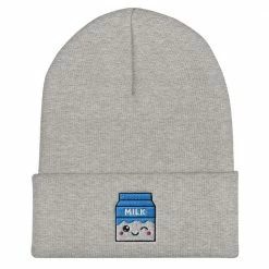Kinky Cloth Milk Beanie Kawaii