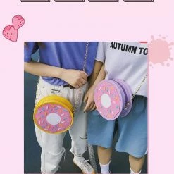 Kinky Cloth Mini-Donut Bag Kawaii