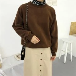 Kinky Cloth Minimal Pop Sweatshirt Cosplay