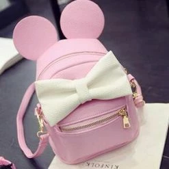 Kinky Cloth Mouse Ears Bow Backpack