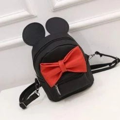 Kinky Cloth Mouse Ears Bow Backpack