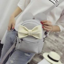 Kinky Cloth Mouse Ears Bow Backpack