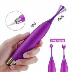 Kinky Cloth Clit Vibrators Multi Tip Clitoris Vibrator