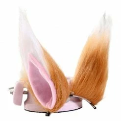 Kinky Cloth Fluffy Anime Ears Hair Clips