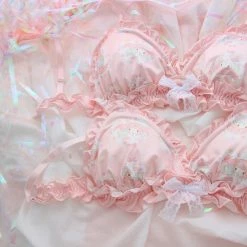 Kinky Cloth My Melody Lace Bow Underwear Set