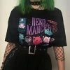 Kinky Cloth Goth Neko Mancer Cat T-shirt