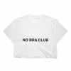 Kinky Cloth Top & Tees No Bra Club Crop Top