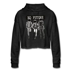 SPOD No Future Astronaut Cropped Hoodie