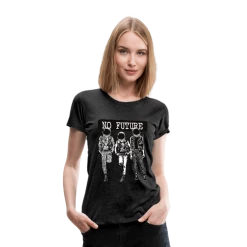 SPOD No Future Astronaut Women’s Premium T-Shirt Goth 22 SPOD No Future Astronaut Women’s Premium T-Shirt Goth
