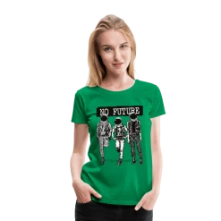 SPOD No Future Astronaut Women’s Premium T-Shirt Goth 24 SPOD No Future Astronaut Women’s Premium T-Shirt Goth