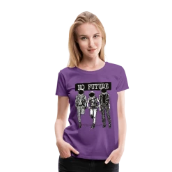 SPOD No Future Astronaut Women’s Premium T-Shirt Goth 18 SPOD No Future Astronaut Women’s Premium T-Shirt Goth