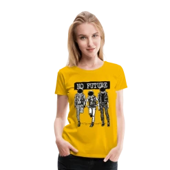 SPOD No Future Astronaut Women’s Premium T-Shirt Goth 29 SPOD No Future Astronaut Women’s Premium T-Shirt Goth