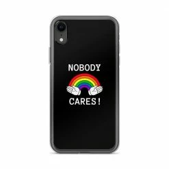 Kinky Cloth Nobody Cares IPhone Case