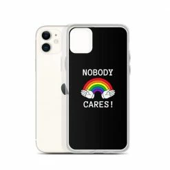 Kinky Cloth Nobody Cares IPhone Case