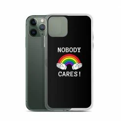 Kinky Cloth Nobody Cares IPhone Case