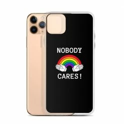 Kinky Cloth Nobody Cares IPhone Case