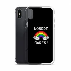 Kinky Cloth Nobody Cares IPhone Case