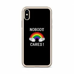 Kinky Cloth Nobody Cares IPhone Case