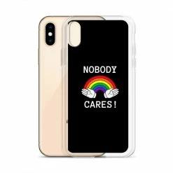 Kinky Cloth Nobody Cares IPhone Case