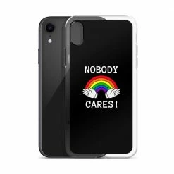 Kinky Cloth Nobody Cares IPhone Case