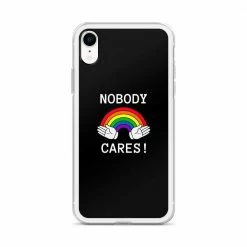 Kinky Cloth Nobody Cares IPhone Case
