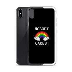 Kinky Cloth Nobody Cares IPhone Case