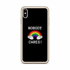 Kinky Cloth Nobody Cares IPhone Case