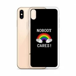Kinky Cloth Nobody Cares IPhone Case