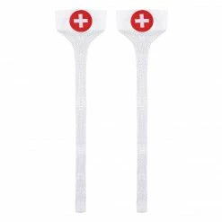 Kinky Cloth Nurse Diamond Net Stockings