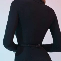 Kinky Cloth O Ring Adjustable Leather Waist Belt