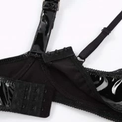 Kinky Cloth BDSM Open Cups Wetlook Shelf Bra