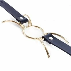Kinky Cloth BDSM Open Mouth Spider Collar