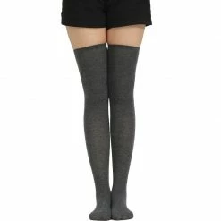 Kinky Cloth Cosplay Over Knee Lolita Striped Socks 45 Kinky Cloth Cosplay Over Knee Lolita Striped Socks