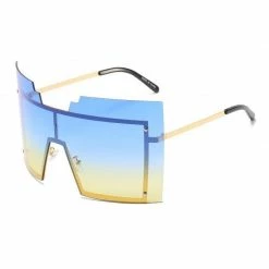 Kinky Cloth Oversized Square Sunglasses