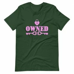Kinky Cloth Owned Pink T-Shirt BDSM