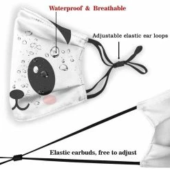 Kinky Cloth Panda Face Mask Under $20